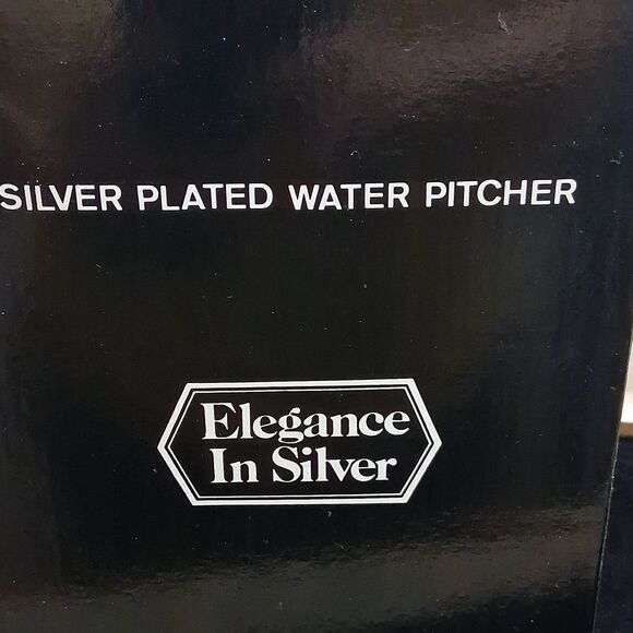 Vintage Leonard Silver Plated Water Pitcher Four-Toe Claw Footed with Ice Guard - Picture 3 of 6